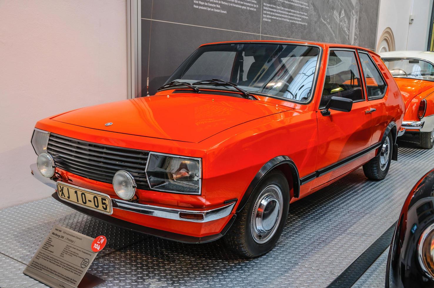 DRESDEN, GERMANY - MAY 2015 Wartburg 355 1968 1969 in Dresden T photo