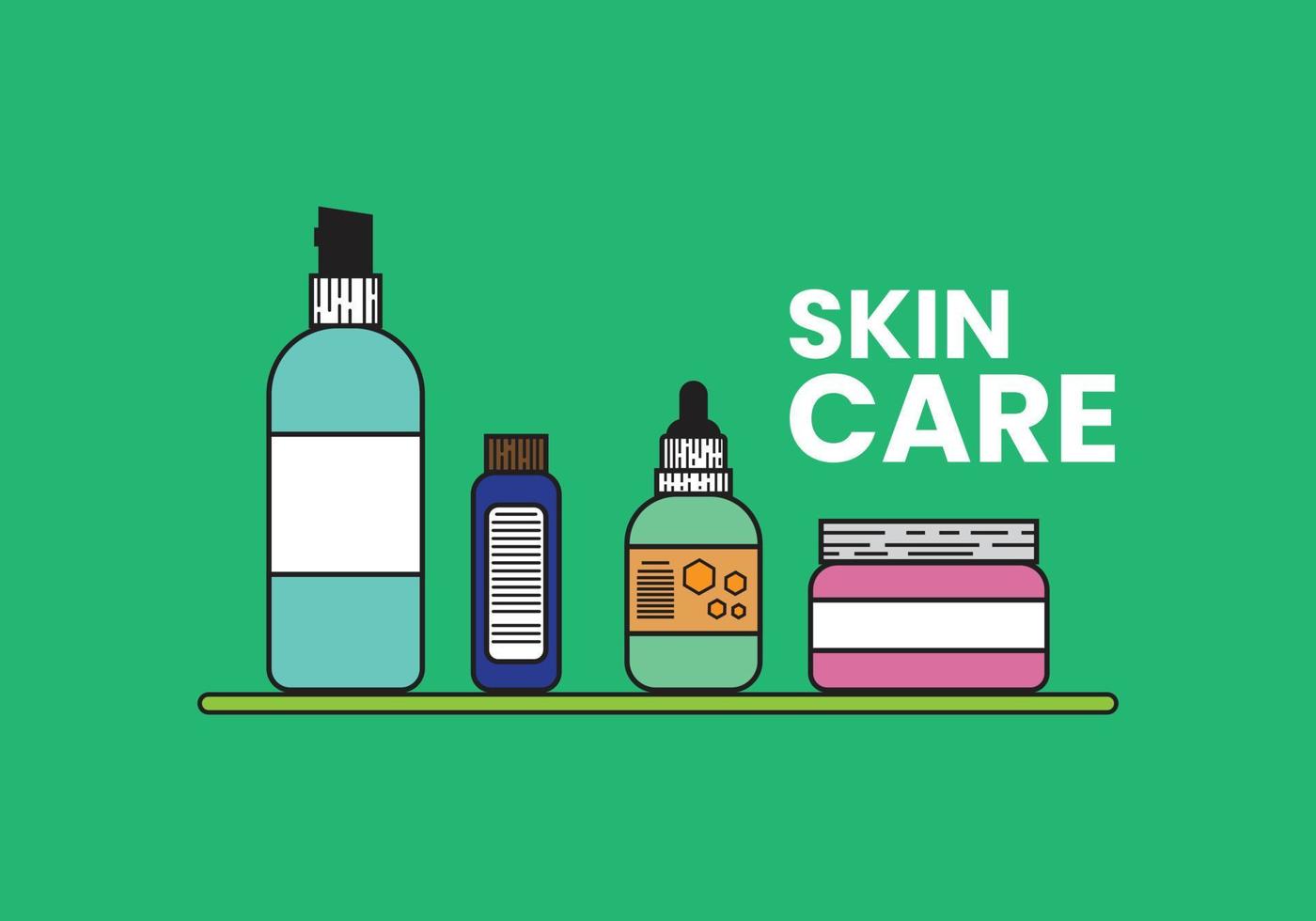 Skin care icon vector design for facial care