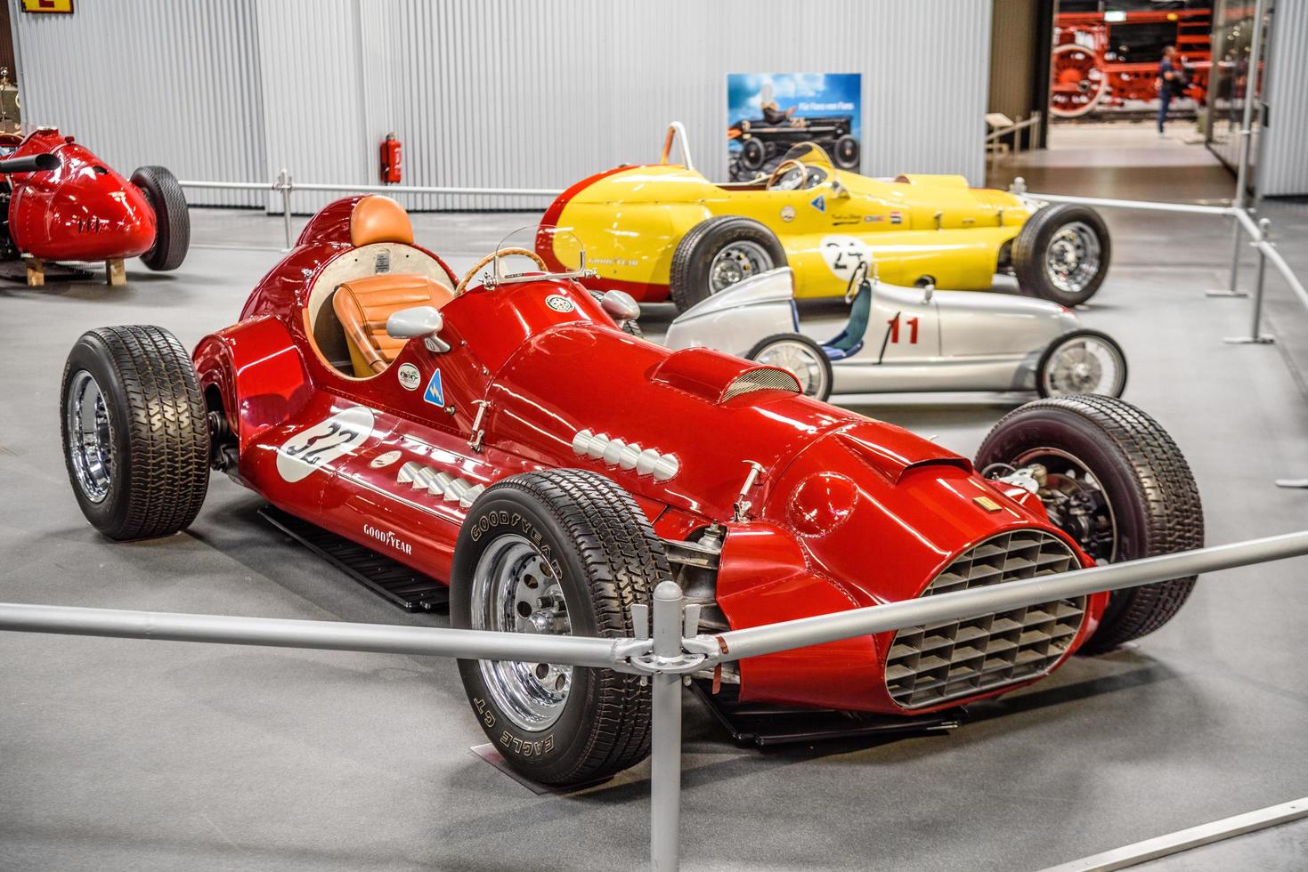 SINSHEIM, GERMANY - MAI 2022 red Hildegas Indy Special racing car photo