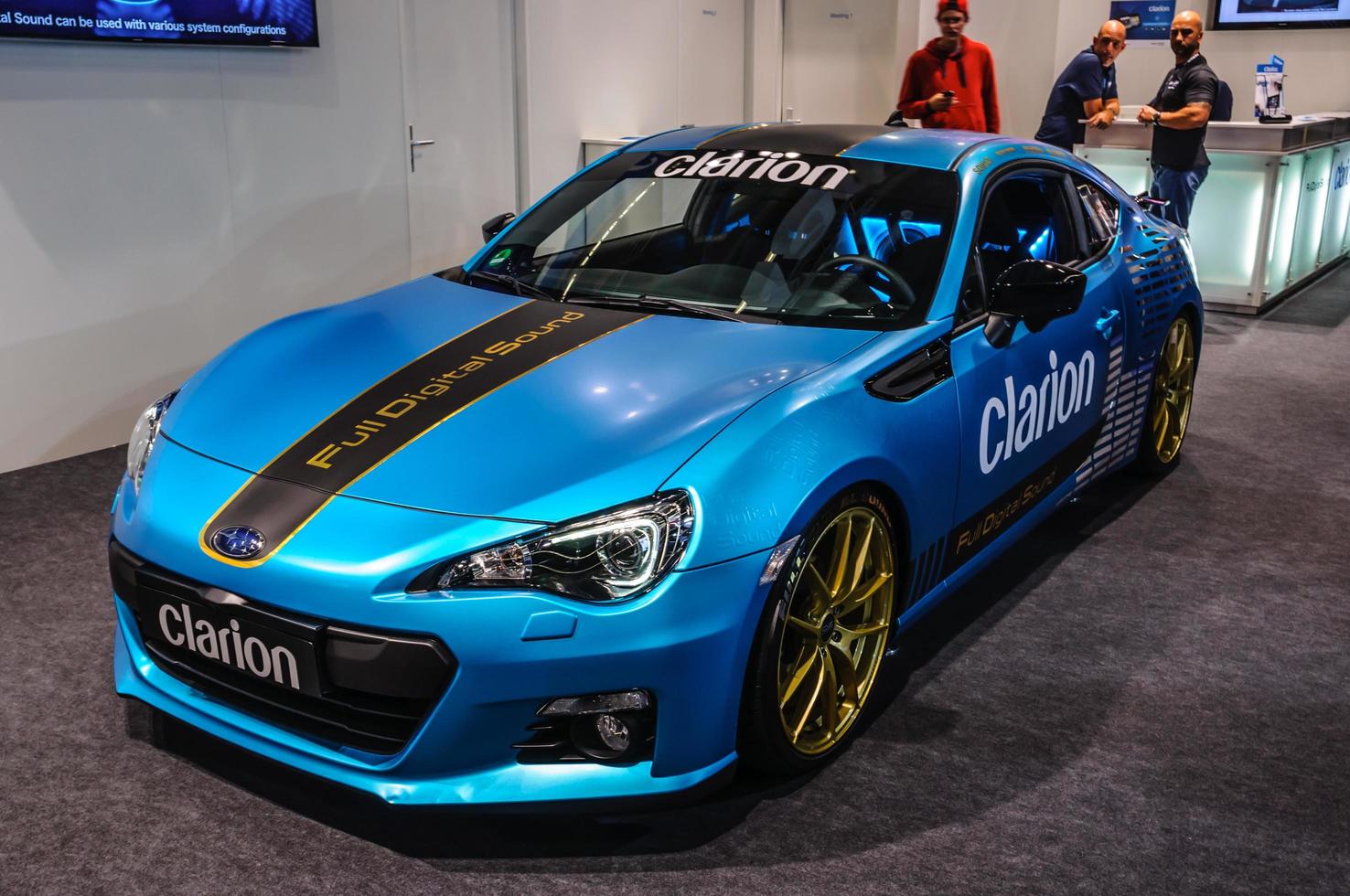 FRANKFURT - SEPT 2015 SUBARU BRZ presented at IAA International photo