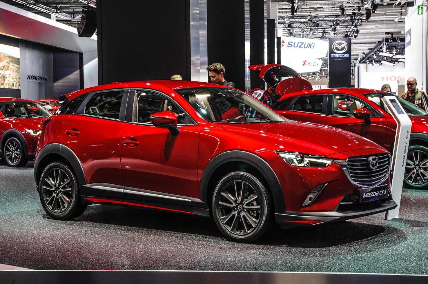 FRANKFURT - SEPT 2015 Mazda CX-3 presented at IAA International photo