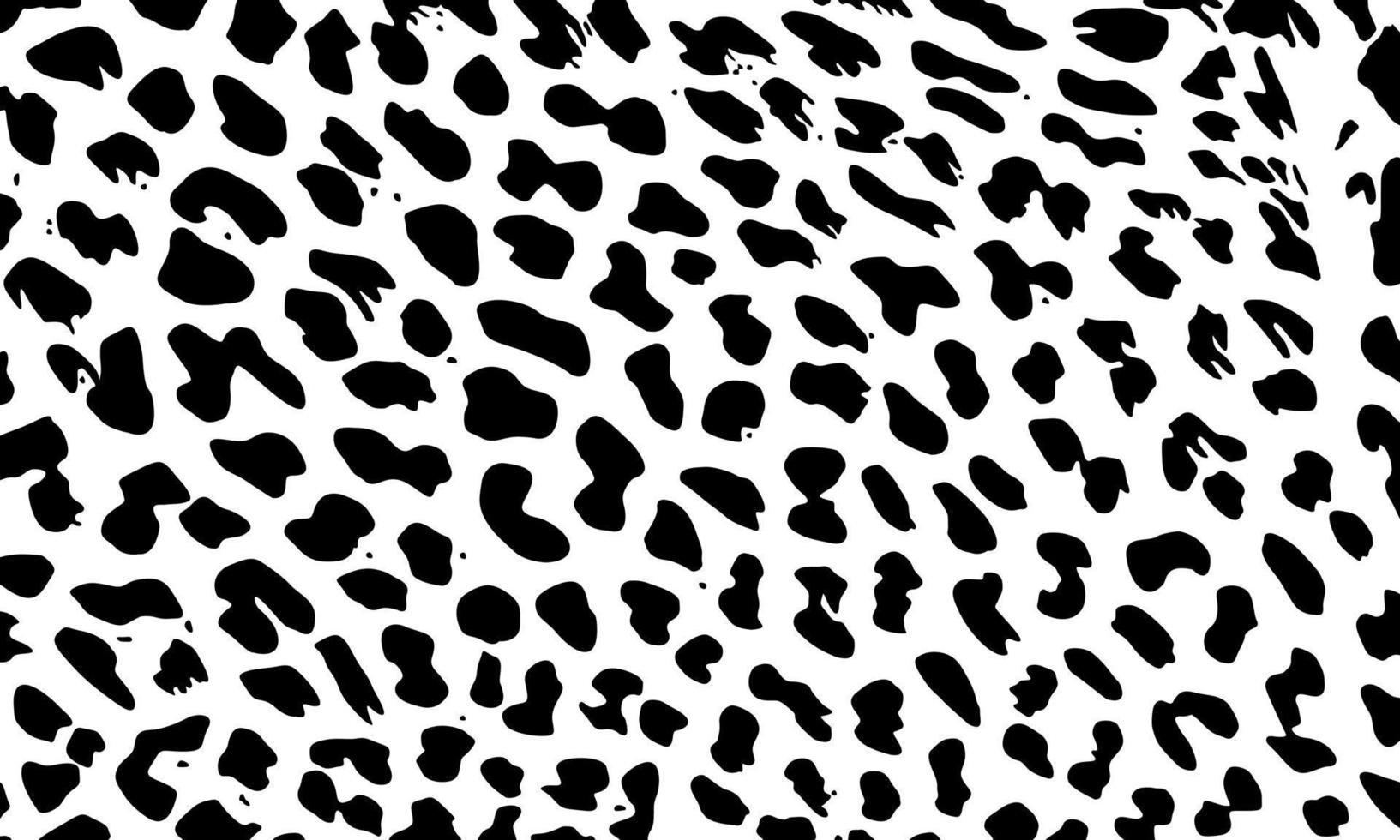 Cheetah, Leopard or Jaguar, Big Cat Family Motifs Pattern. Animal Print Series. Vector Illustration