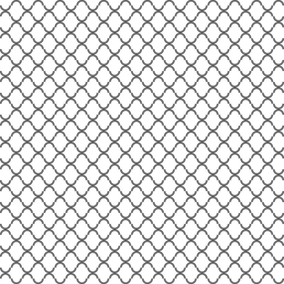 Seamless Curve Lines Motifs Pattern.Contemporary Decoration for Interior, Exterior, Carpet, Textile, Garment, Cloth, Silk, Tile, Plastic, Paper, Wrapping, Wallpaper, Background, Ect. Vector