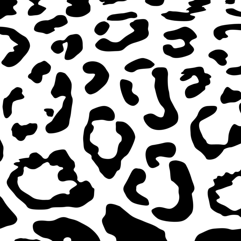 Cheetah, Leopard or Jaguar Big Cat Family Motifs Pattern. Animal Print Series. Vector Illustration