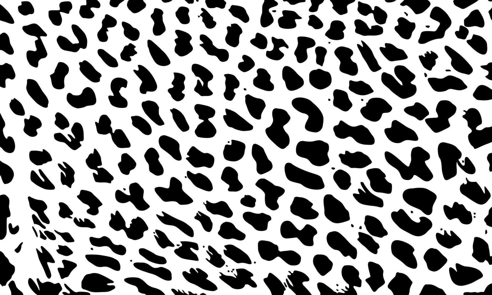 Cheetah, Leopard or Jaguar, Big Cat Family Motifs Pattern. Animal Print Series. Vector Illustration