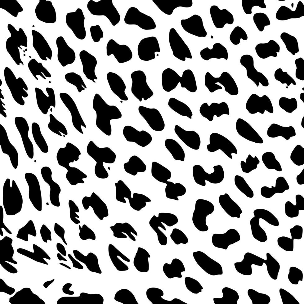 Cheetah, Leopard or Jaguar, Big Cat Family Motifs Pattern. Animal Print Series. Vector Illustration