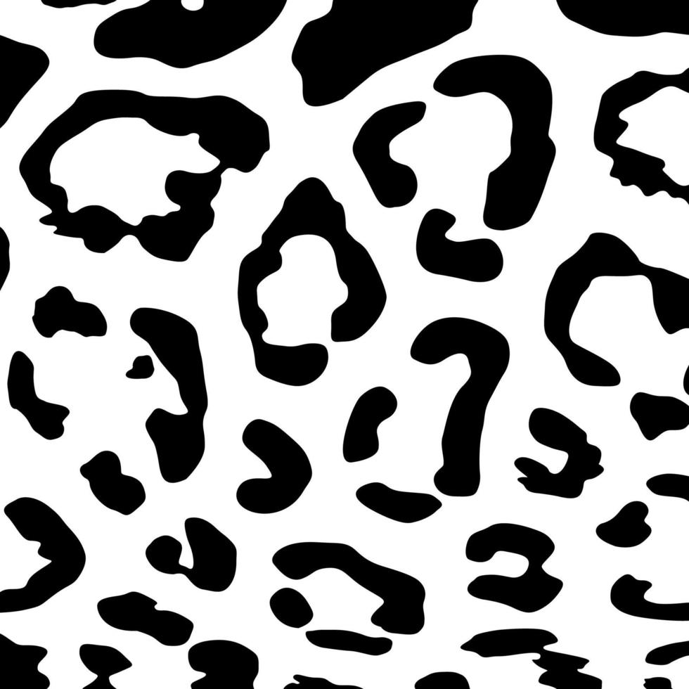 Cheetah, Leopard or Jaguar Big Cat Family Motifs Pattern. Animal Print Series. Vector Illustration