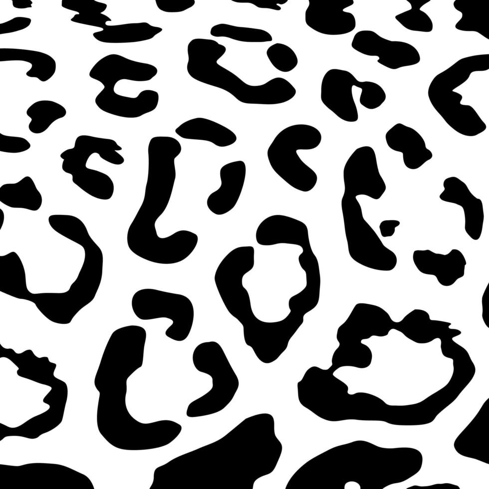 Cheetah, Leopard or Jaguar Big Cat Family Motifs Pattern. Animal Print Series. Vector Illustration