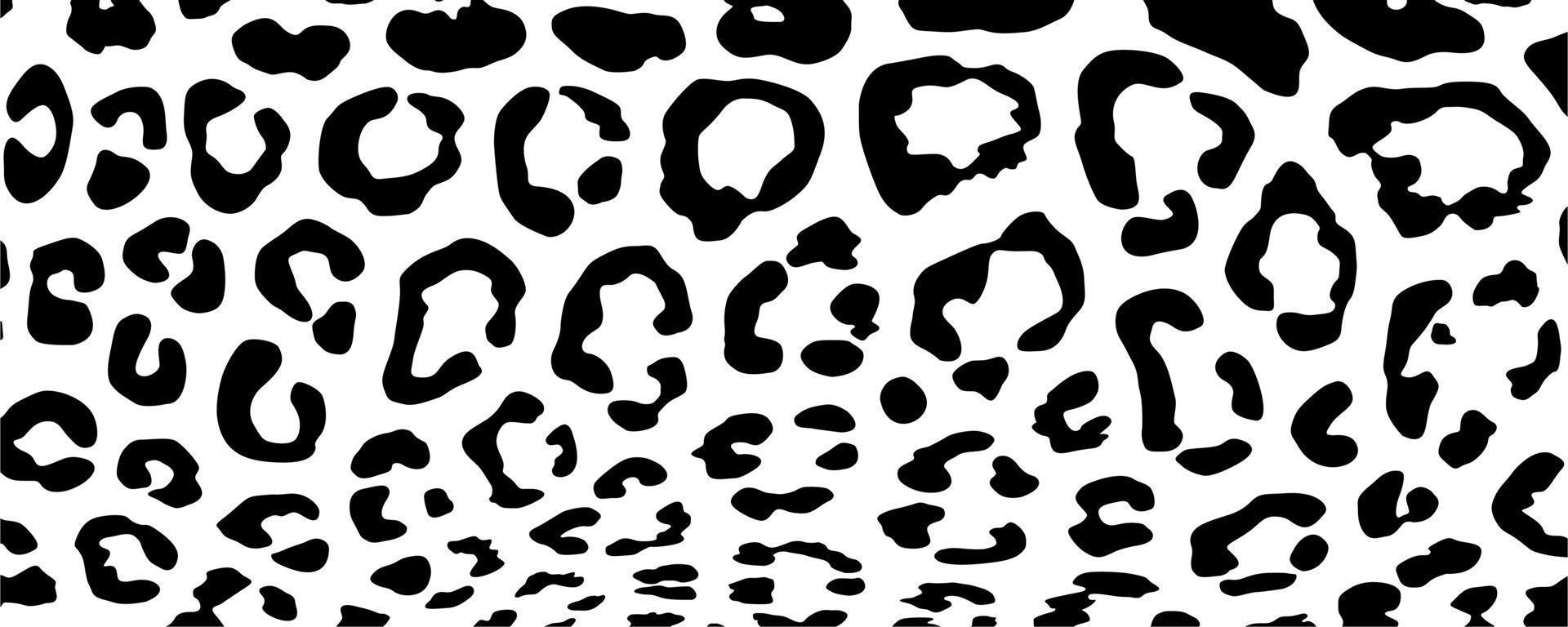 Cheetah, Leopard or Jaguar Big Cat Family Motifs Pattern. Animal Print Series. Vector Illustration