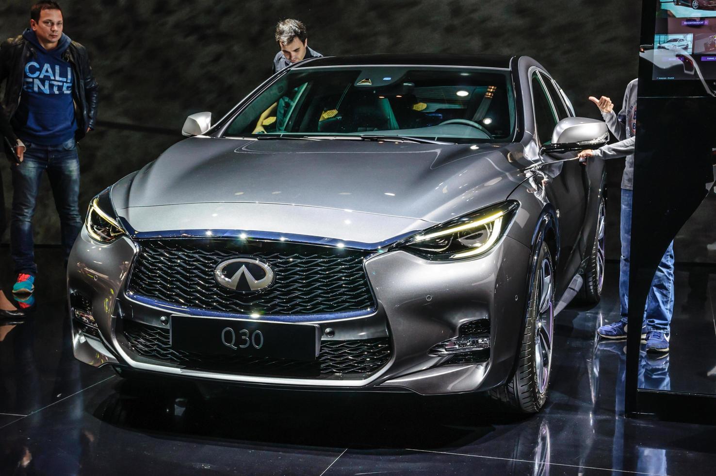 FRANKFURT - SEPT 2015 Infinity Q30 presented at IAA Internation photo