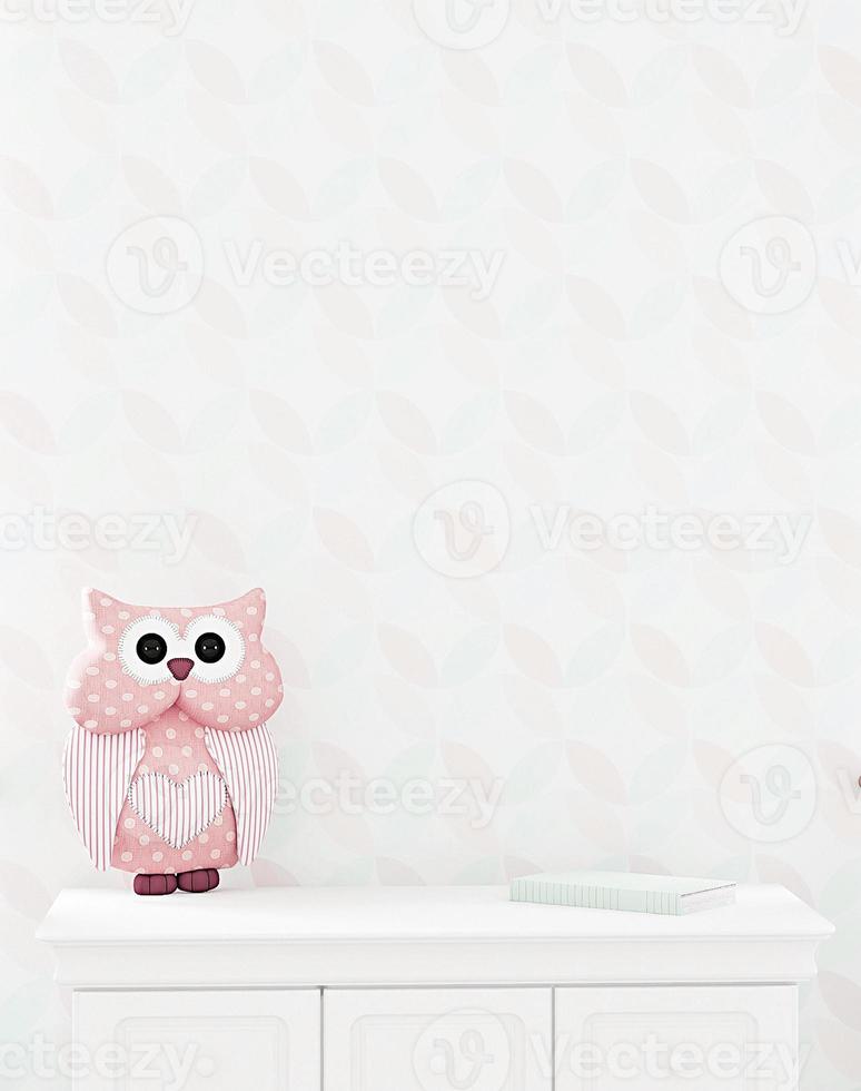 Wall mockup kids - 03 photo