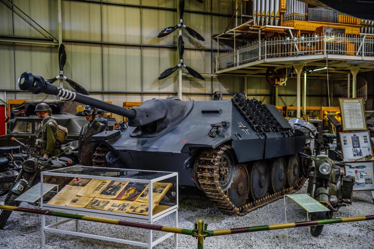 SINSHEIM, GERMANY - MAI 2022 grau light tank destroyer Jagdpanzer 38 Sd.Kfz. 138 2 Hetzer photo
