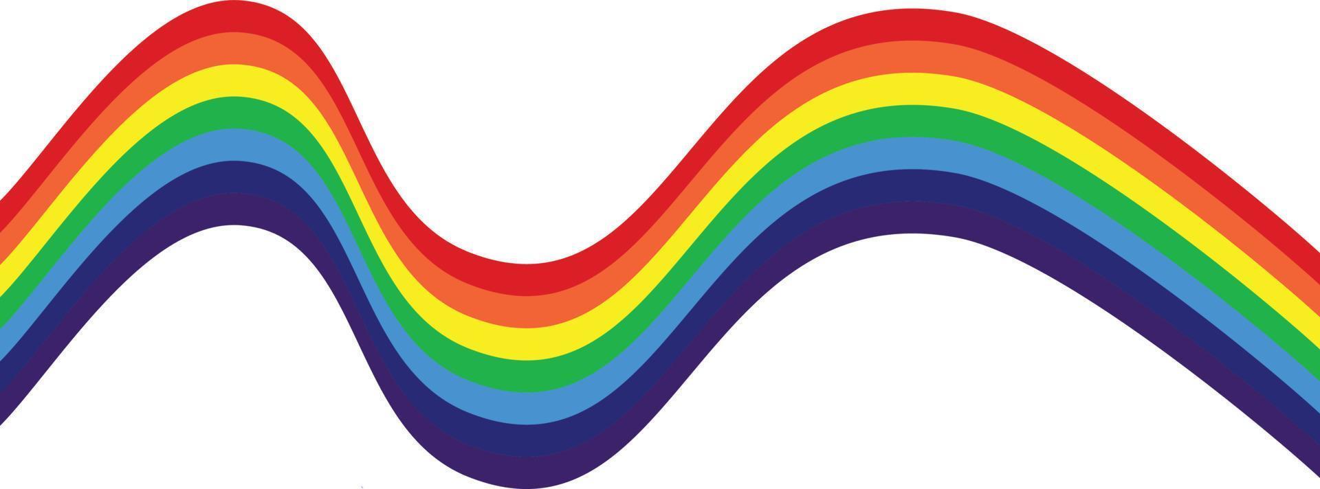 fondo remolino del arco iris vector