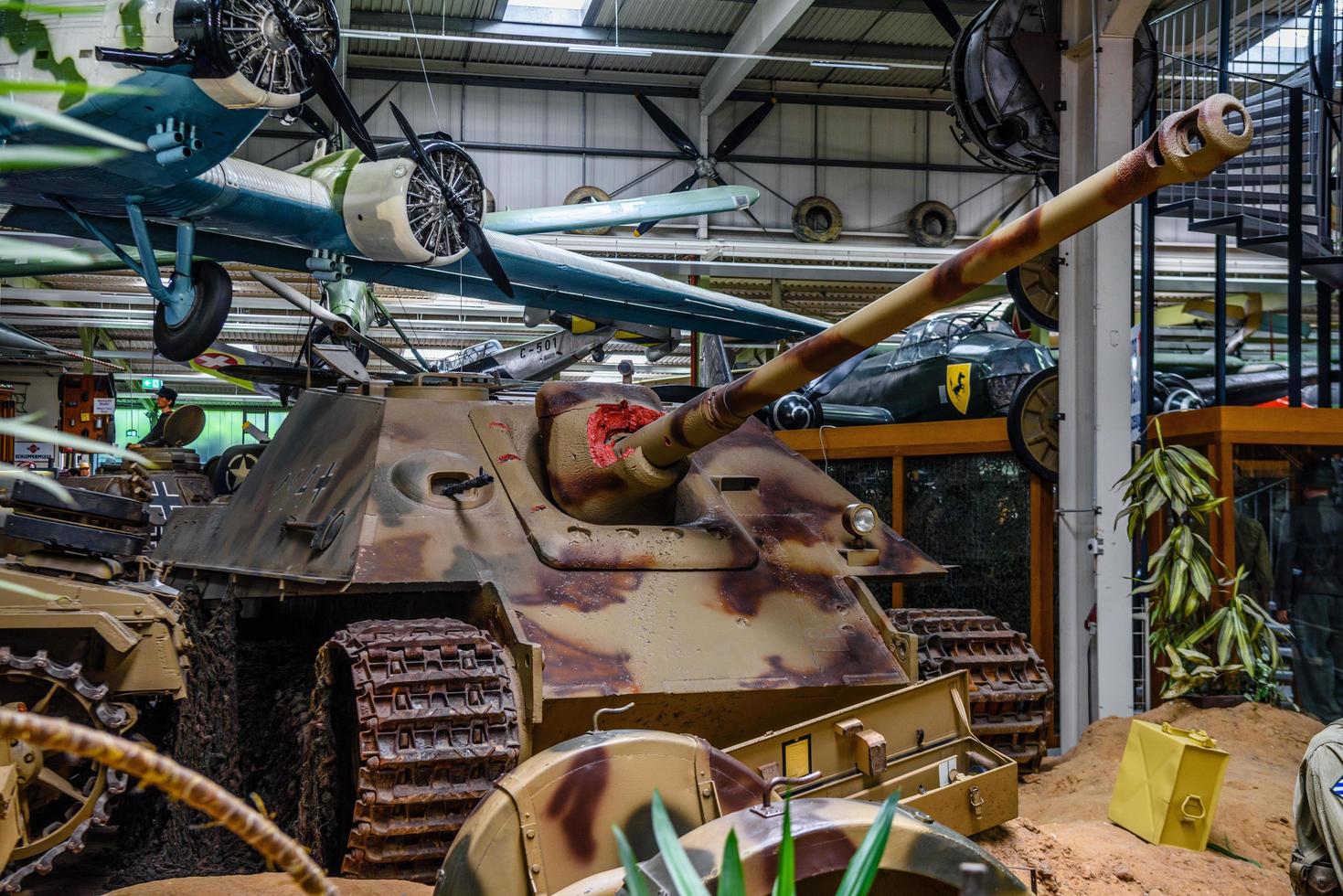 SINSHEIM, GERMANY - MAI 2022 sand tank destroyer Jagdpanther Sd.Kfz. 173 Jagdpanzer photo