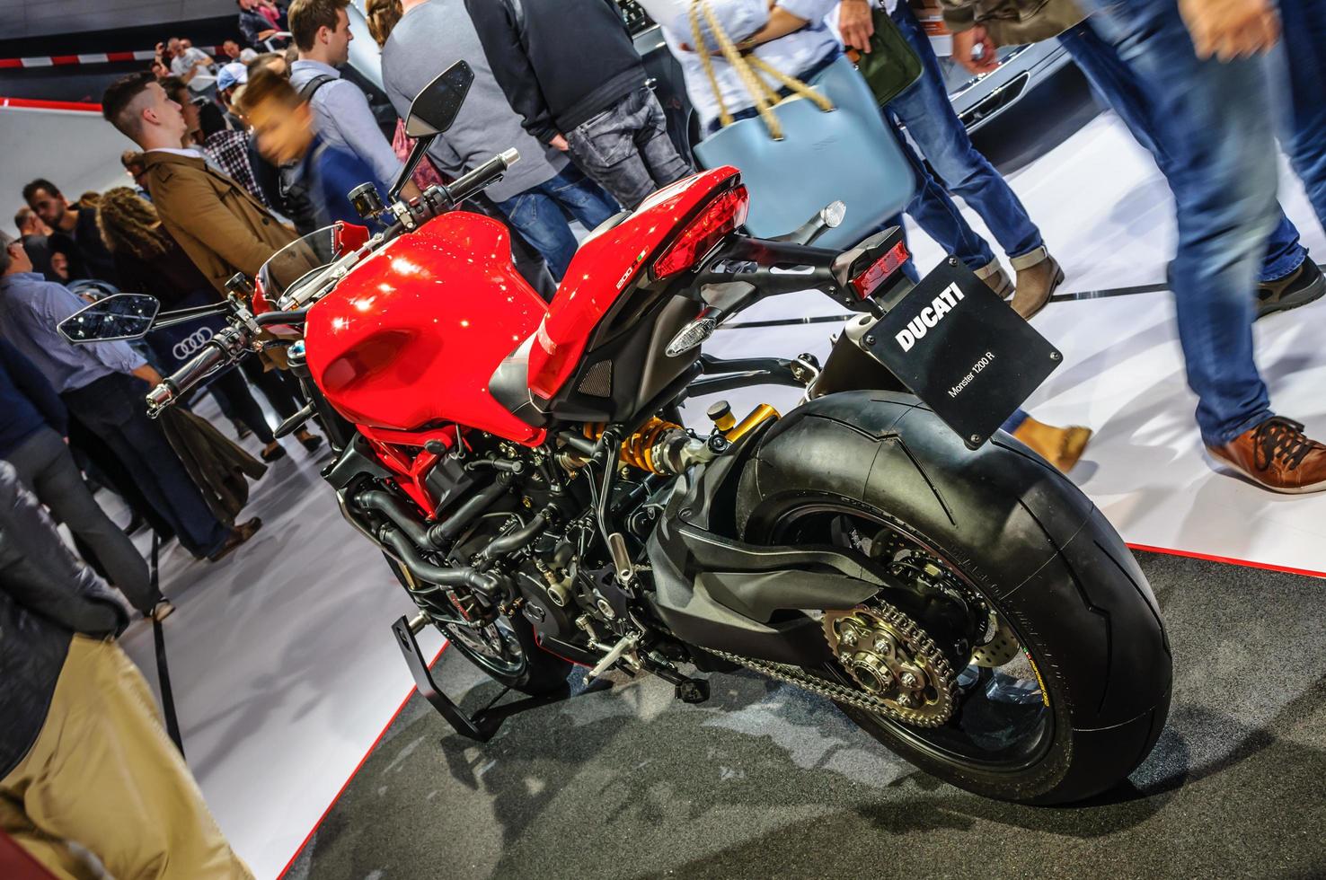 FRANKFURT - SEPT 2015 Ducati Streetfighter 848 presented at IAA photo