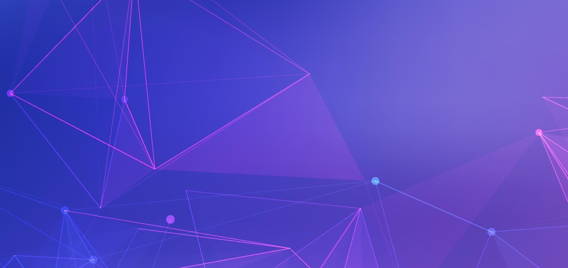 Abstract polygonal space low poly dark background with connecting dots and lines. Connection structure. Vector science background. Polygonal vector background. Futuristic HUD background.