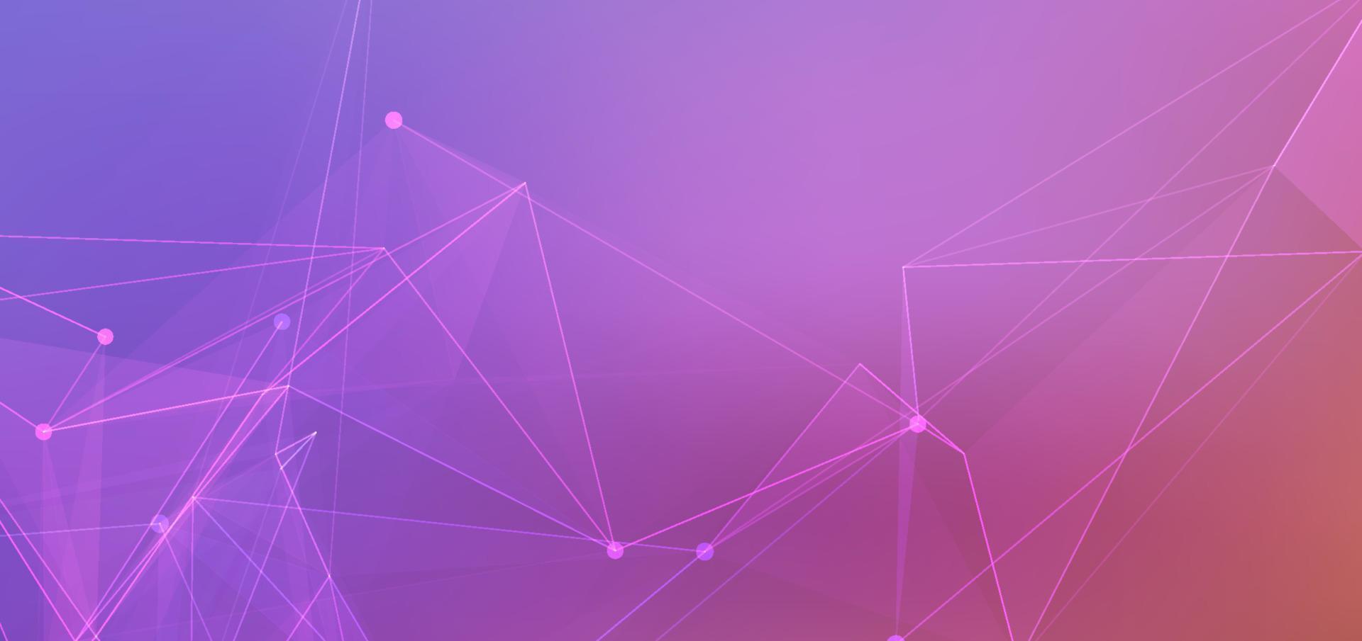 Abstract polygonal space low poly dark background with connecting dots and lines. Connection structure. Vector science background. Polygonal vector background. Futuristic HUD background.