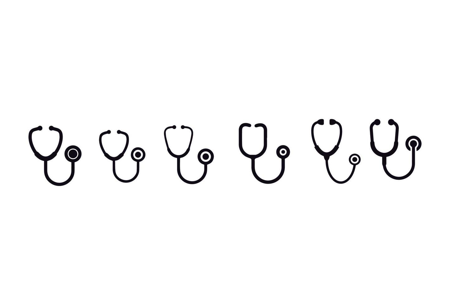 stethoscope vector design