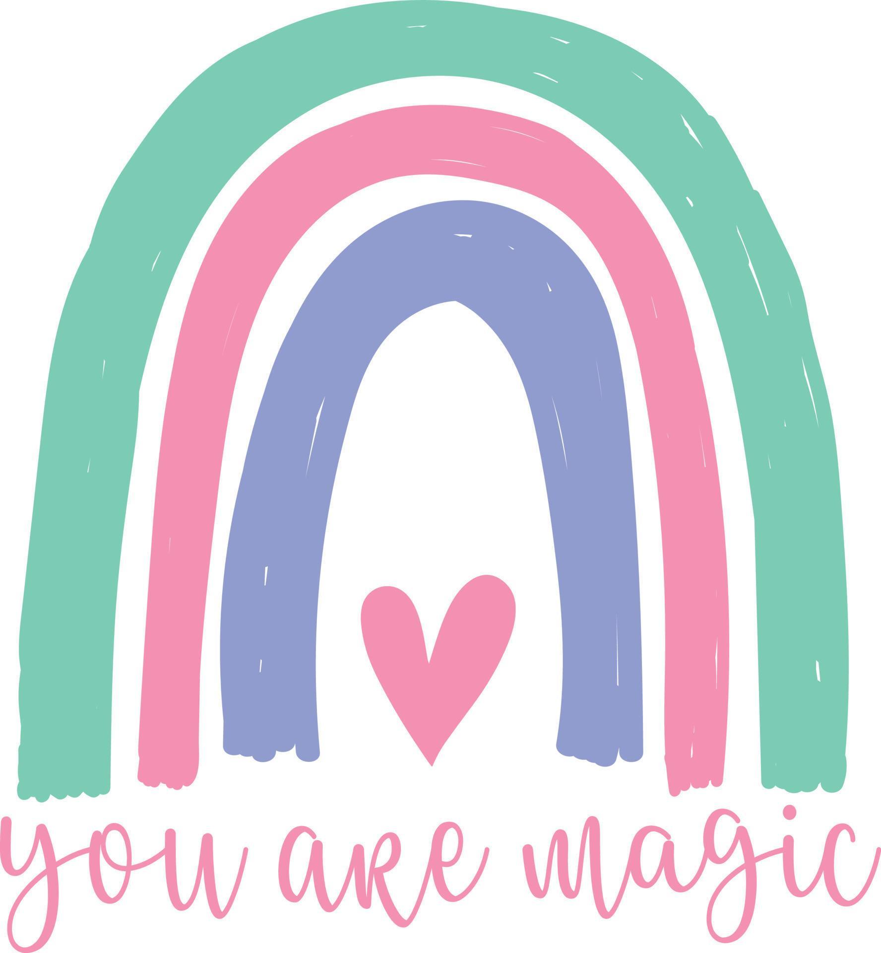 you are magic vector design 10654951 Vector Art at Vecteezy