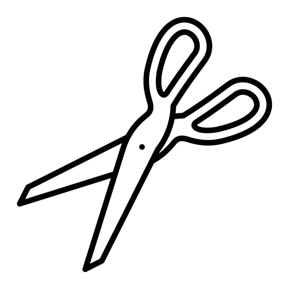 Scissor Line Icon 10655901 Vector Art at Vecteezy
