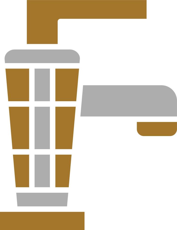 Water Tap Icon Style vector