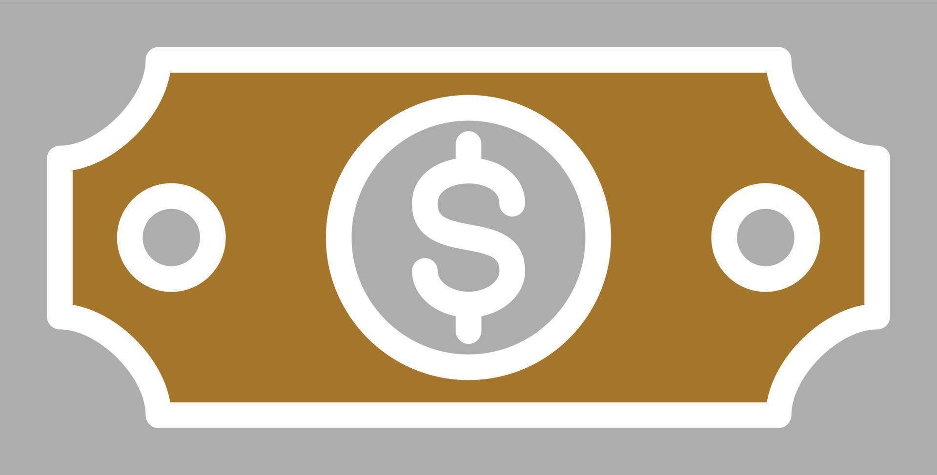 Cash Icon Style vector