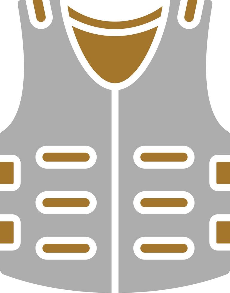 Body Armor Icon Style vector