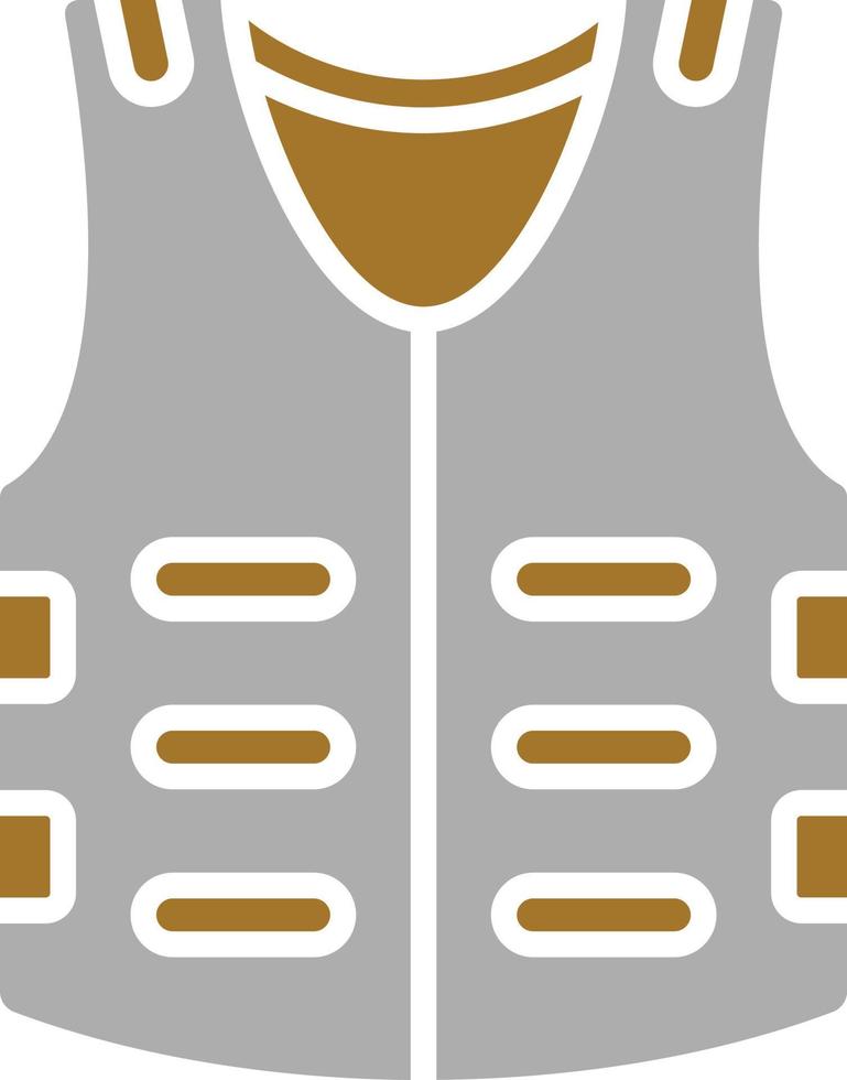 Body Armor Icon Style vector