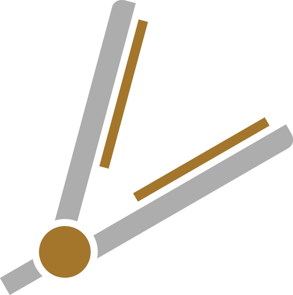 Hair Straightener Icon Style vector