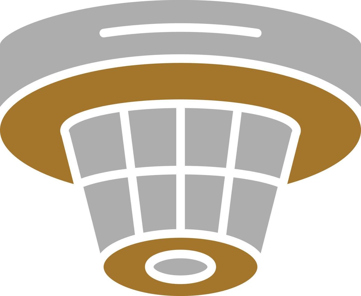 Smoke Detector Icon Style vector