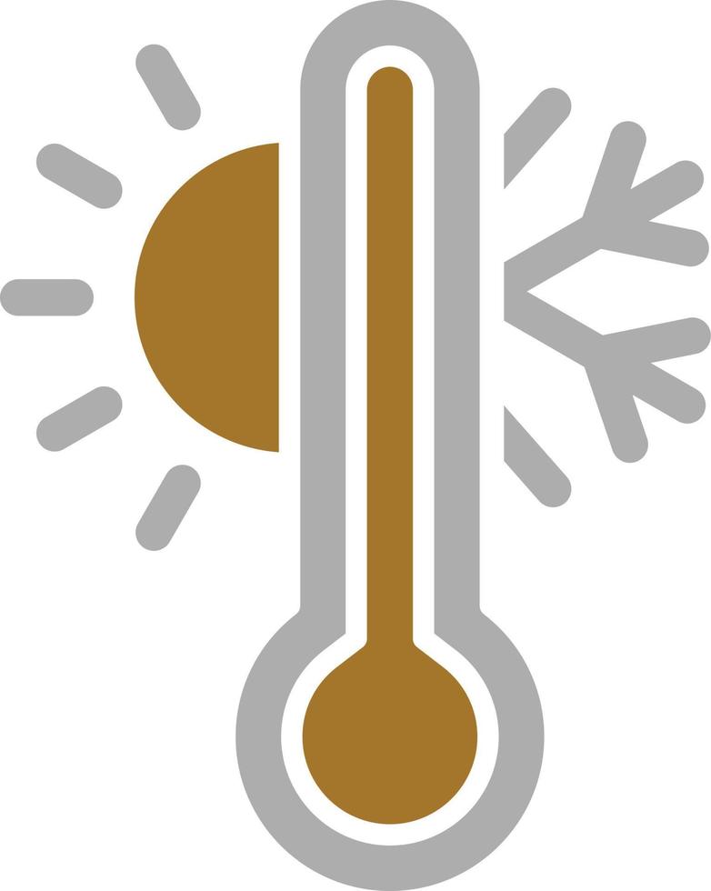 Thermometer Icon Style vector