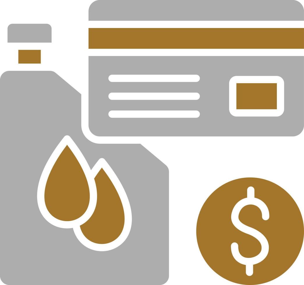 Oil Purchase Icon Style vector