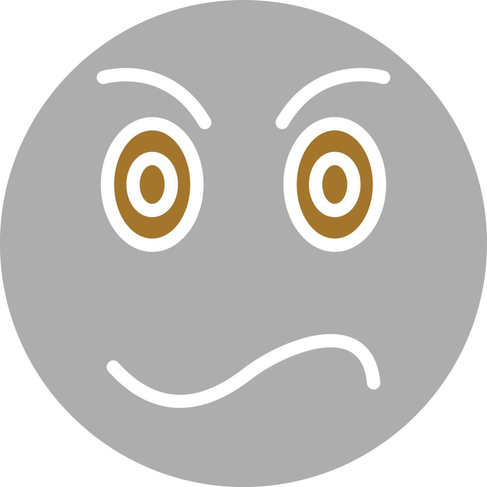Angry Icon Style vector