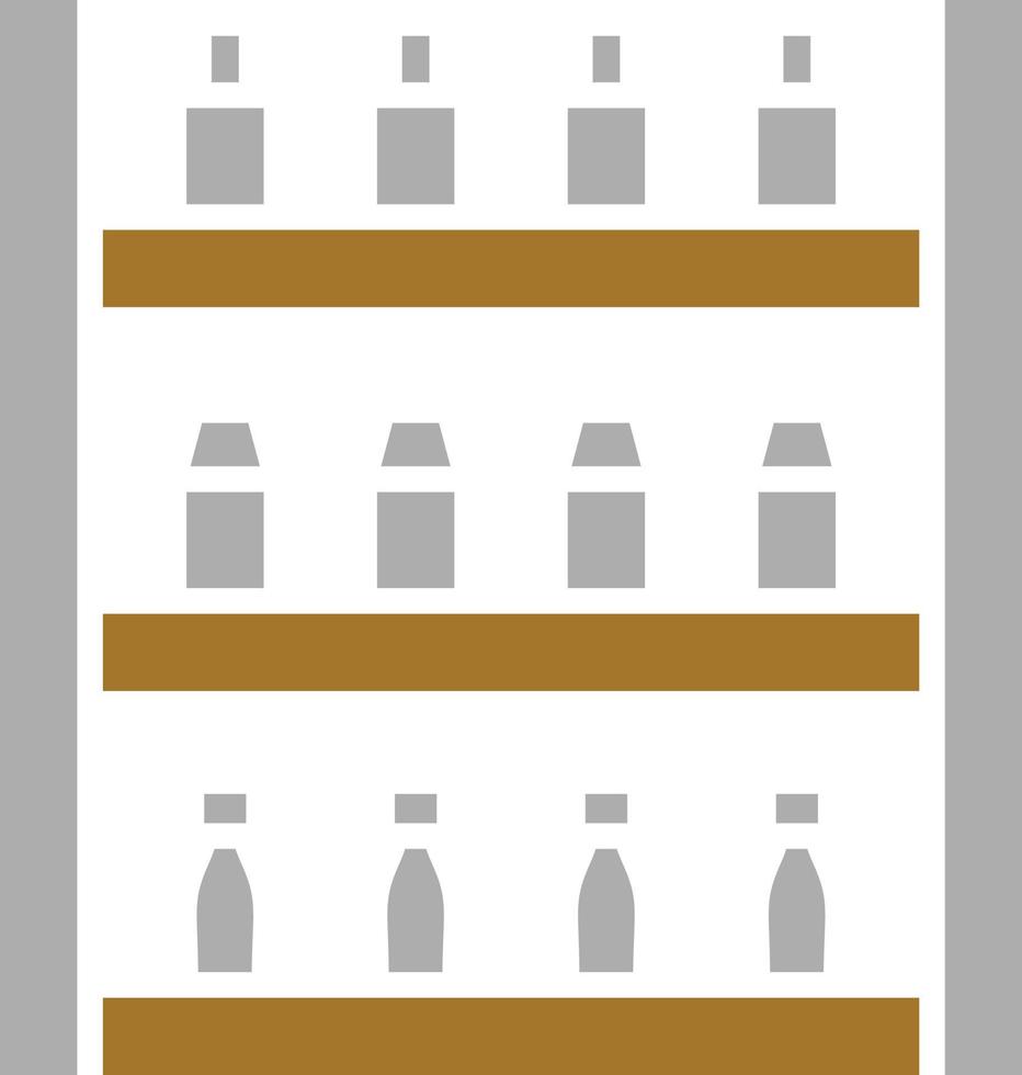 Shelves Icon Style vector