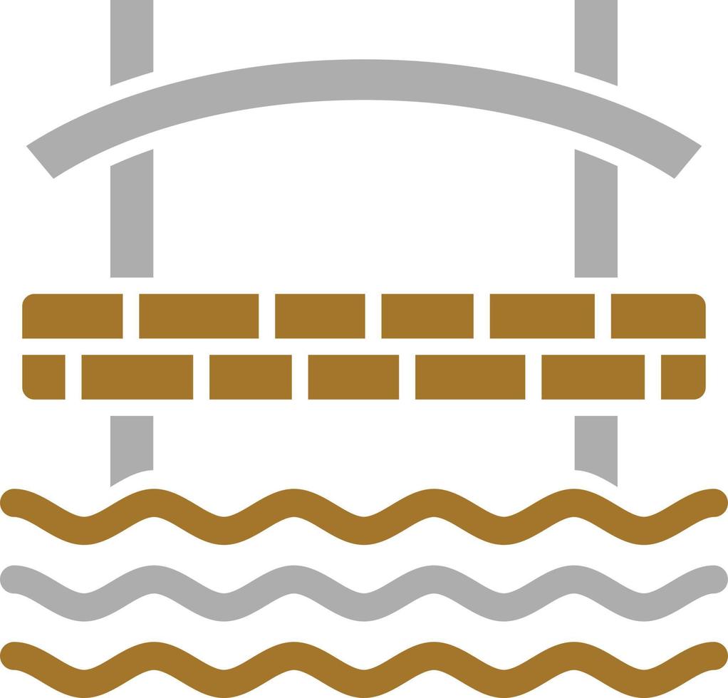 Bridge Icon Style vector
