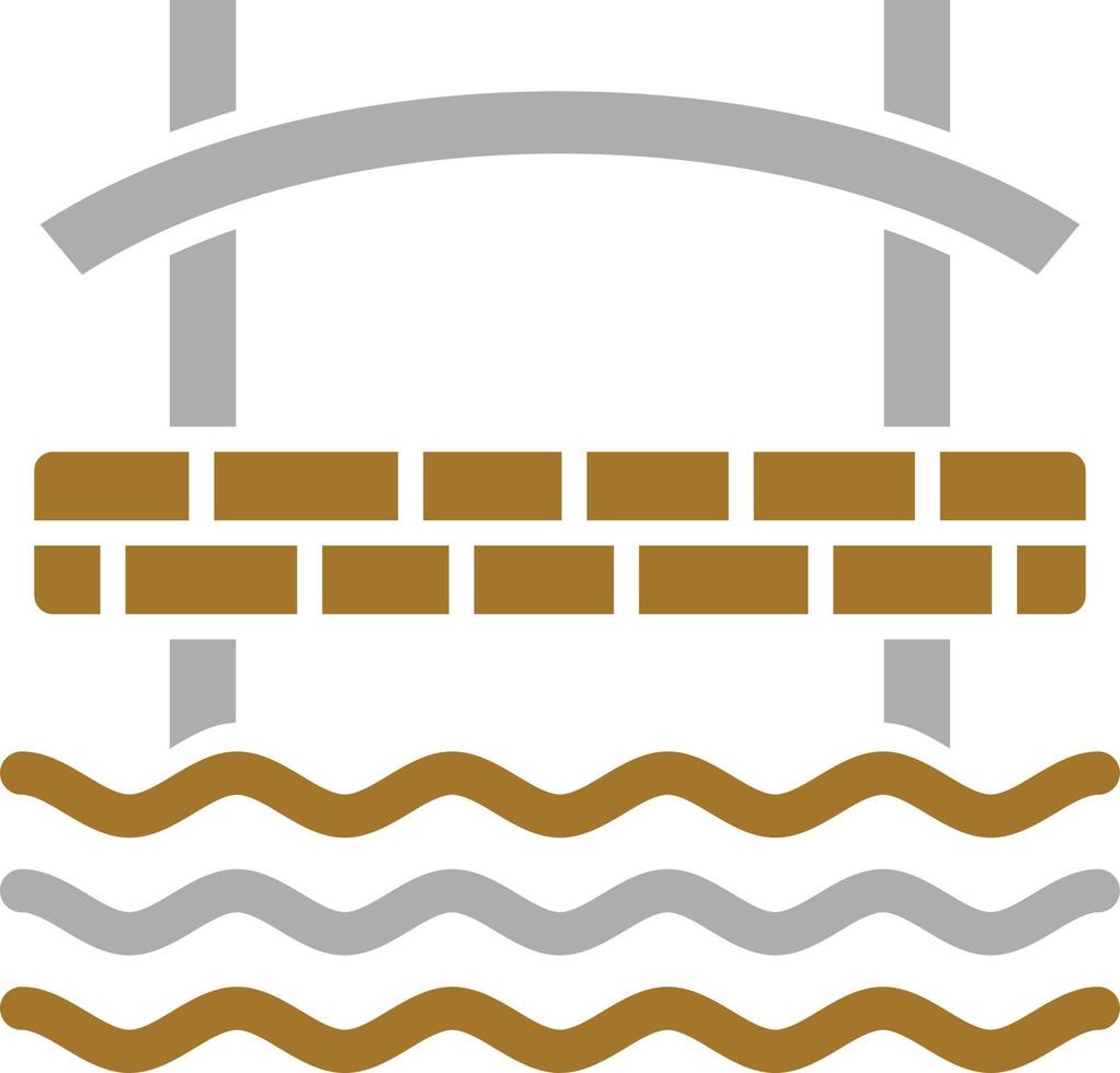 Bridge Icon Style vector