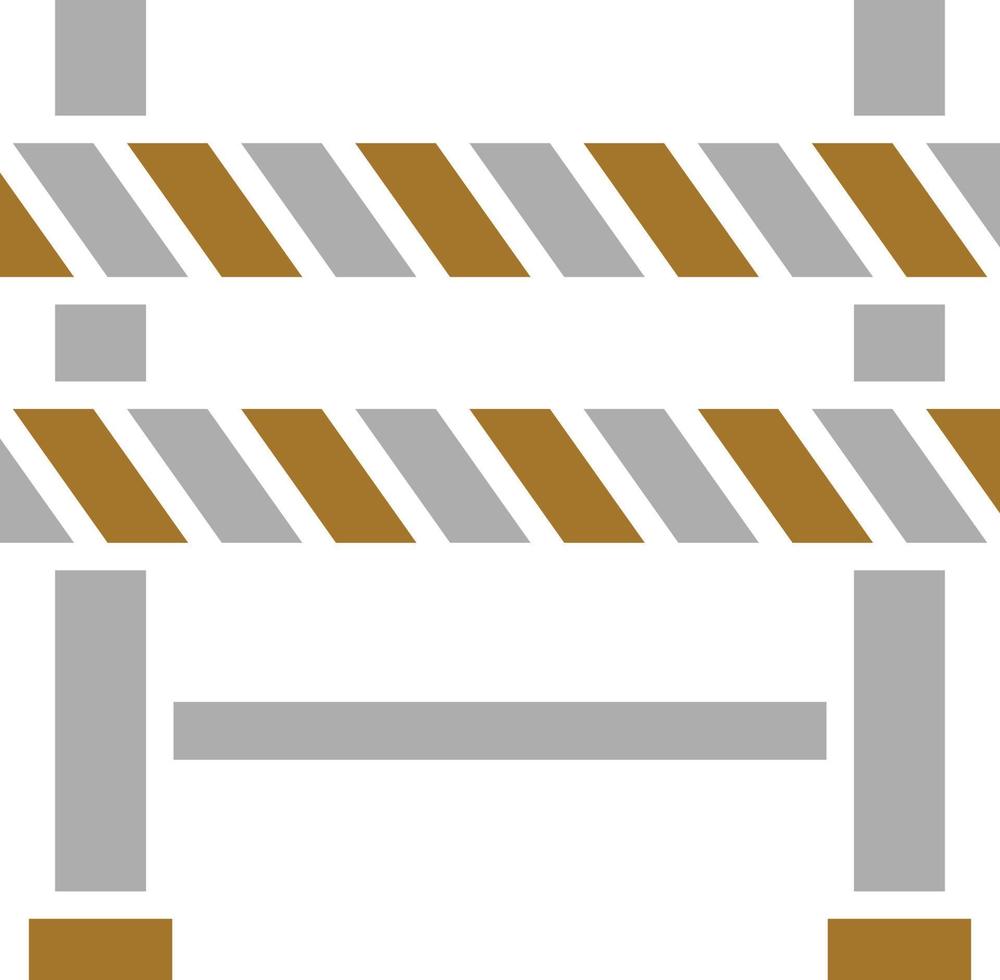 Barrier Icon Style vector