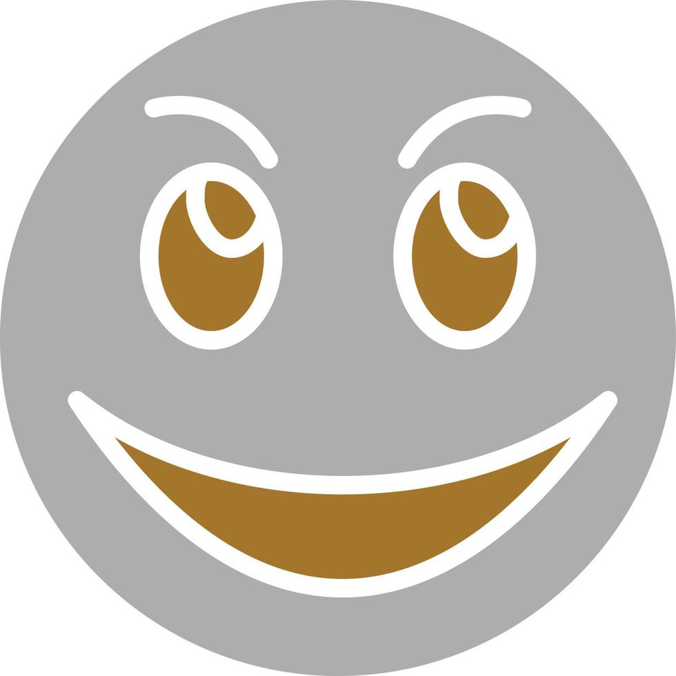 Rolling Eyes Icon Style vector