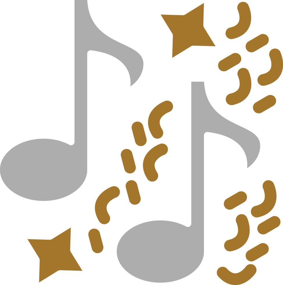 Musical Notes Icon Style vector