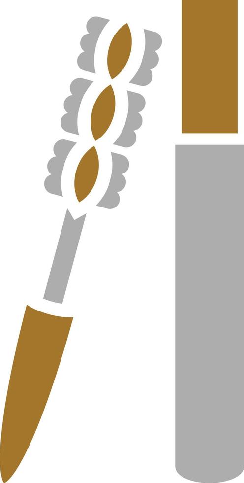 Curling Icon Style vector