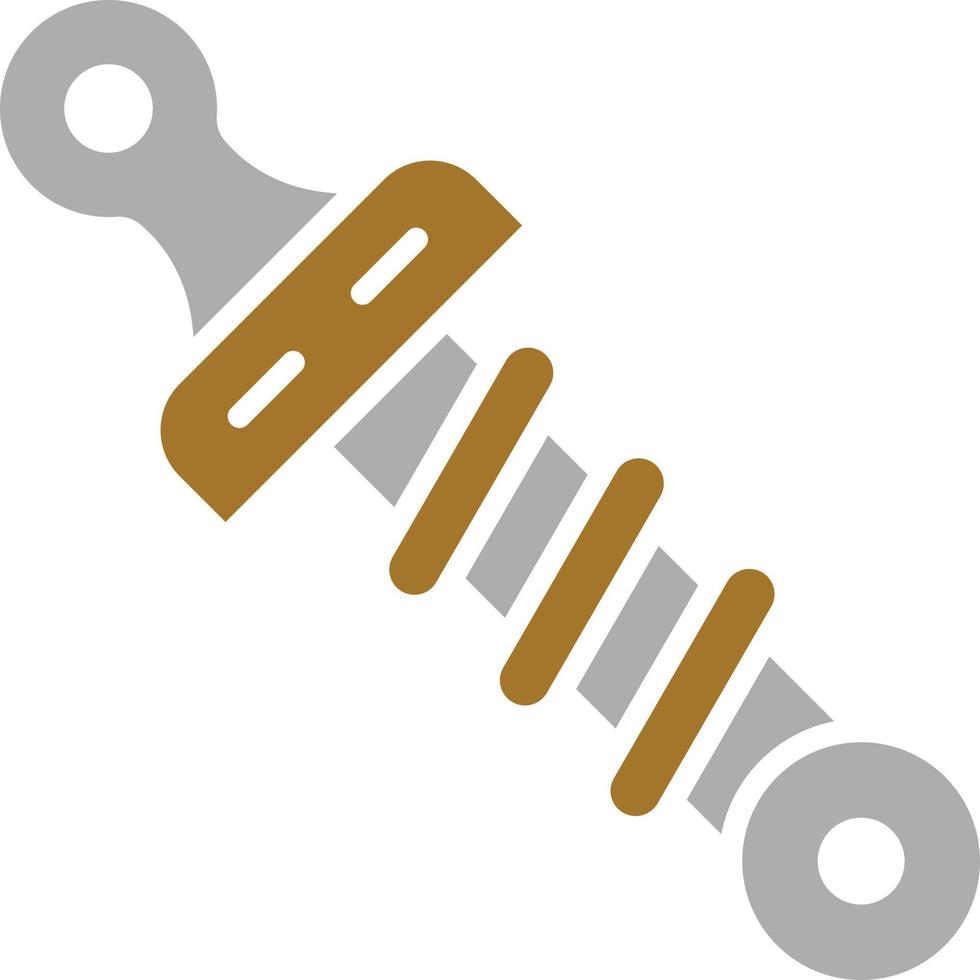 Shock Absorber Icon Style vector
