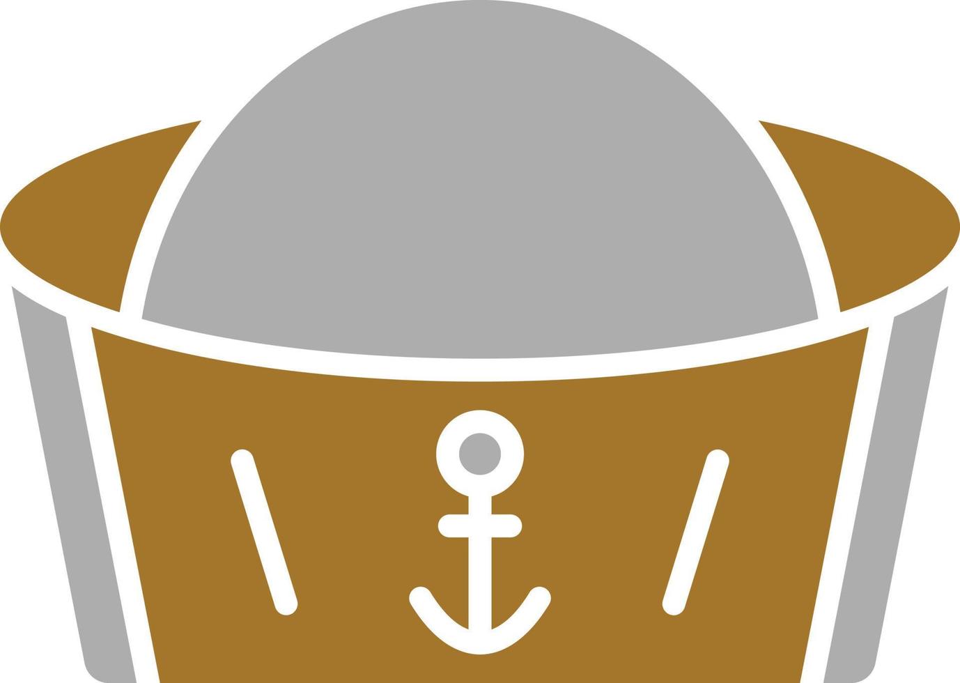 Sailor Hat Icon Style vector