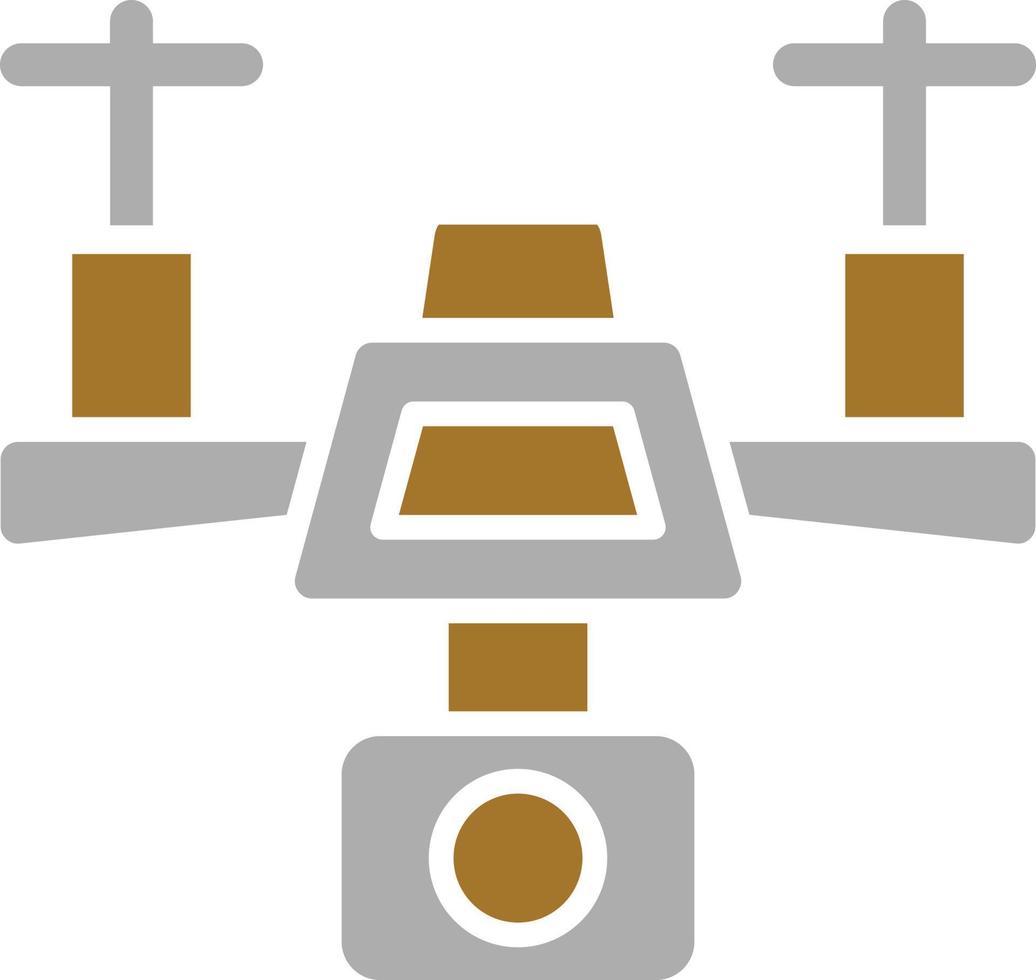 Smart Drone Icon Style vector