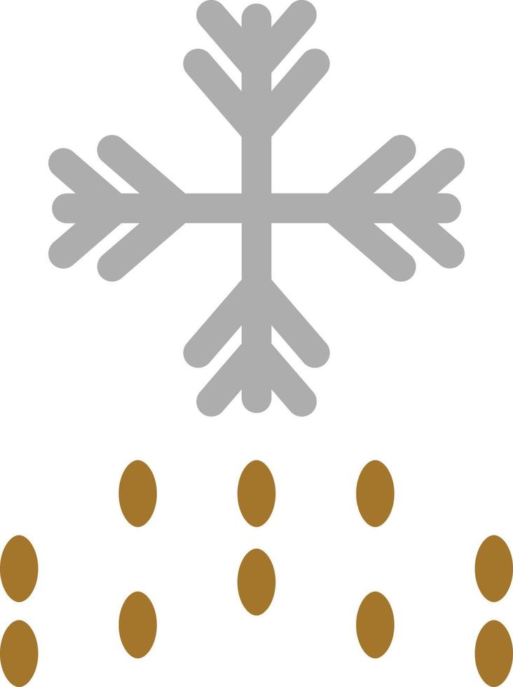 Snow Icon Style vector