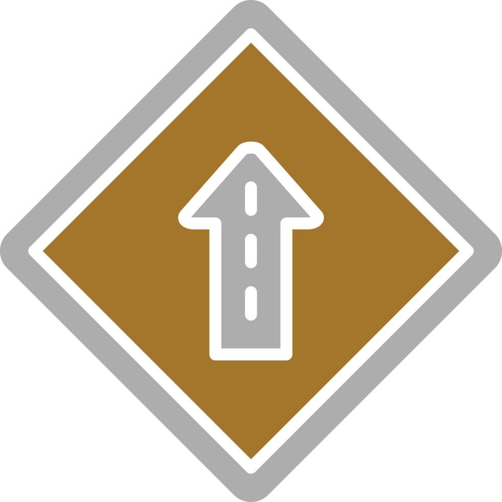 Ahead Icon Style vector