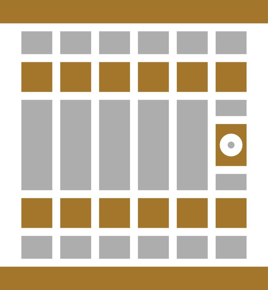 Jail Icon Style vector