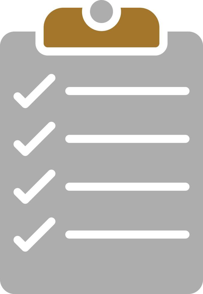checklist Icon Style vector