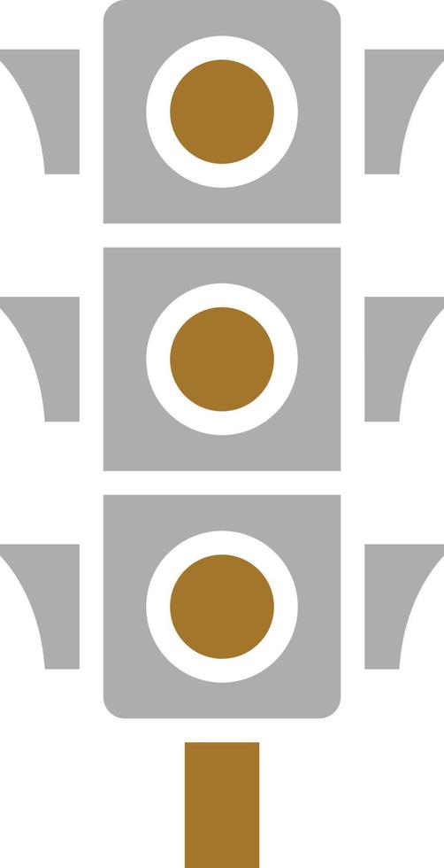 Traffic Lights Icon Style vector
