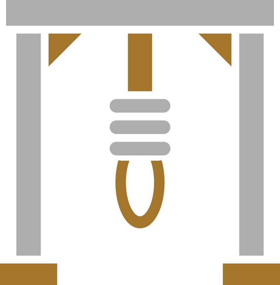 Gibbet Icon Style vector