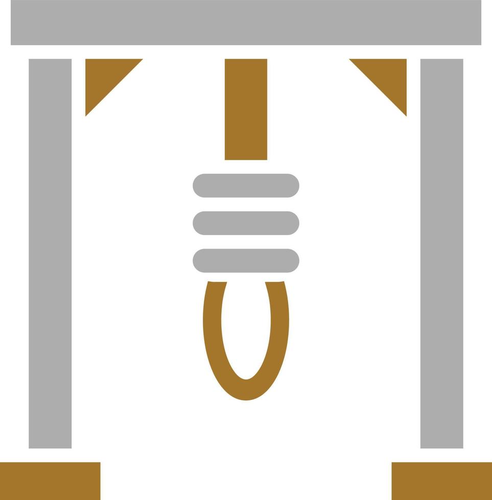 Gibbet Icon Style vector